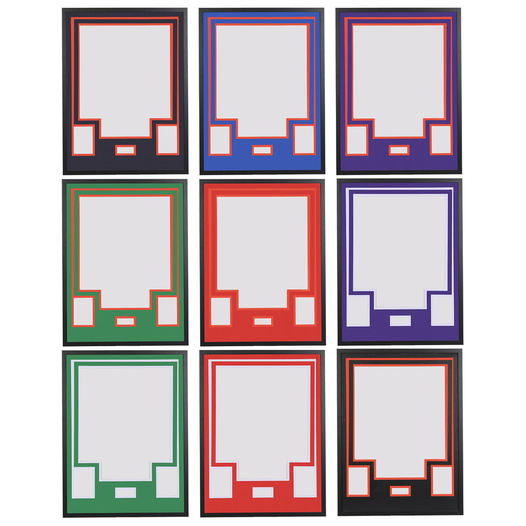 Nice C DIY Jersey Frame Display Case with Custom Color Mat, Wall Mount Custom Jersey Frame with Photo Slots, Shirt Display Shadow Box, with Hardware Kit, Signature Display, Football Basketball Soccer