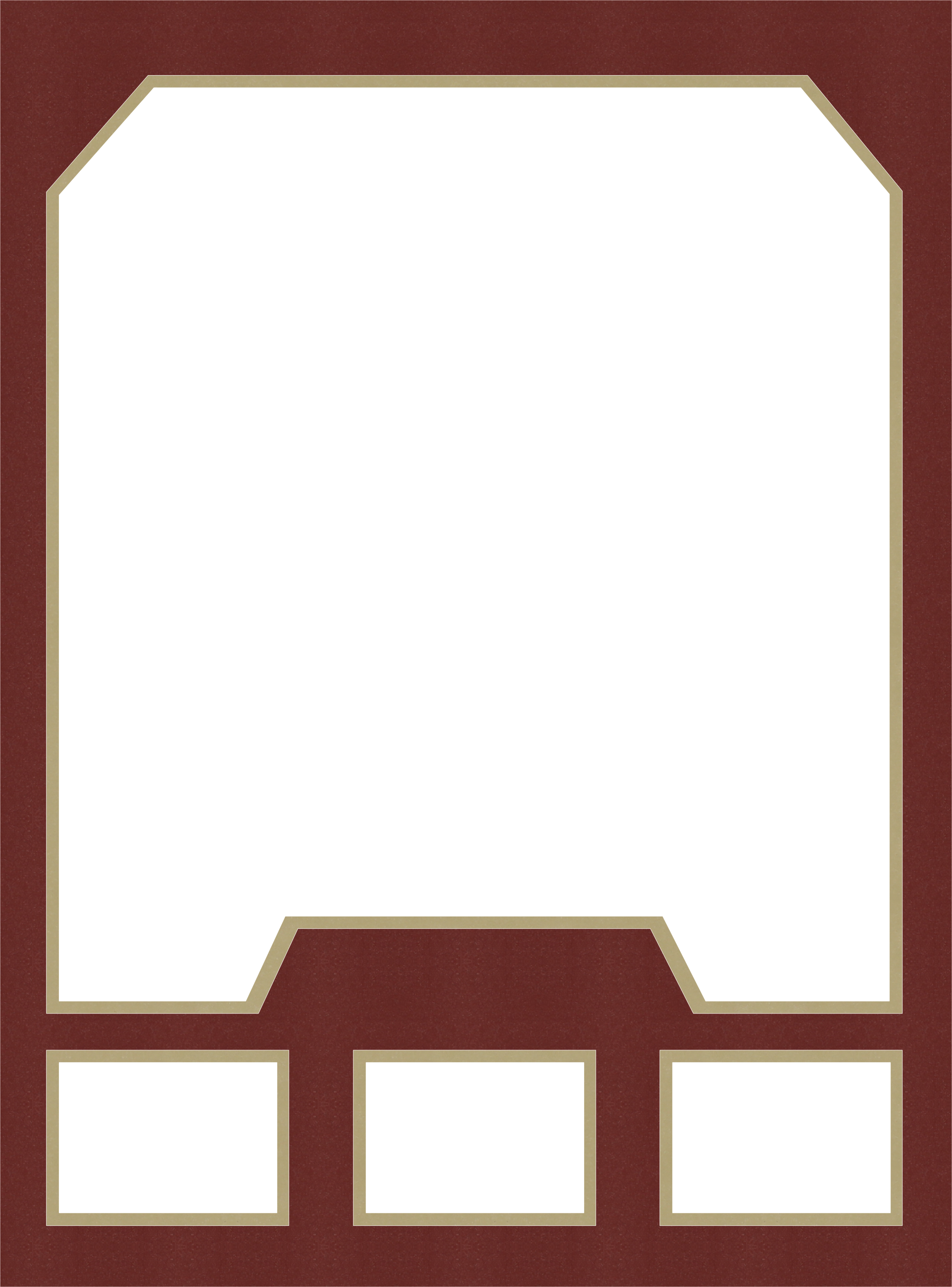 Nice C Custom Jersey Display Frame Case with 3 Photo Slots Customizable mat colors, Sweater T Shirt Frame, acrylic, wall-mounted shadow box, Baseball, Basketball, Football