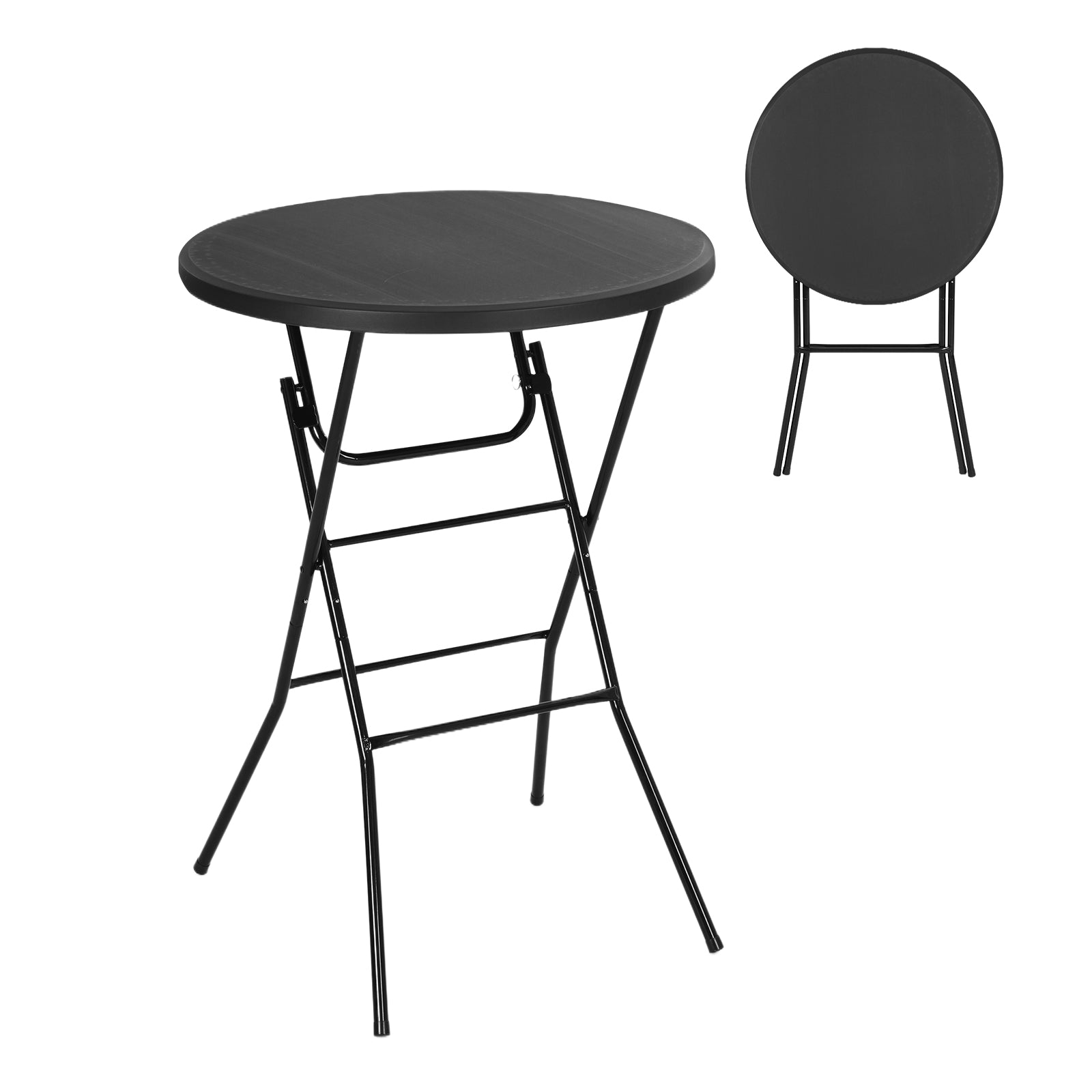 Nice C 31.5" Plastic Folding Table – Waterproof Party &amp; Camping Table 
