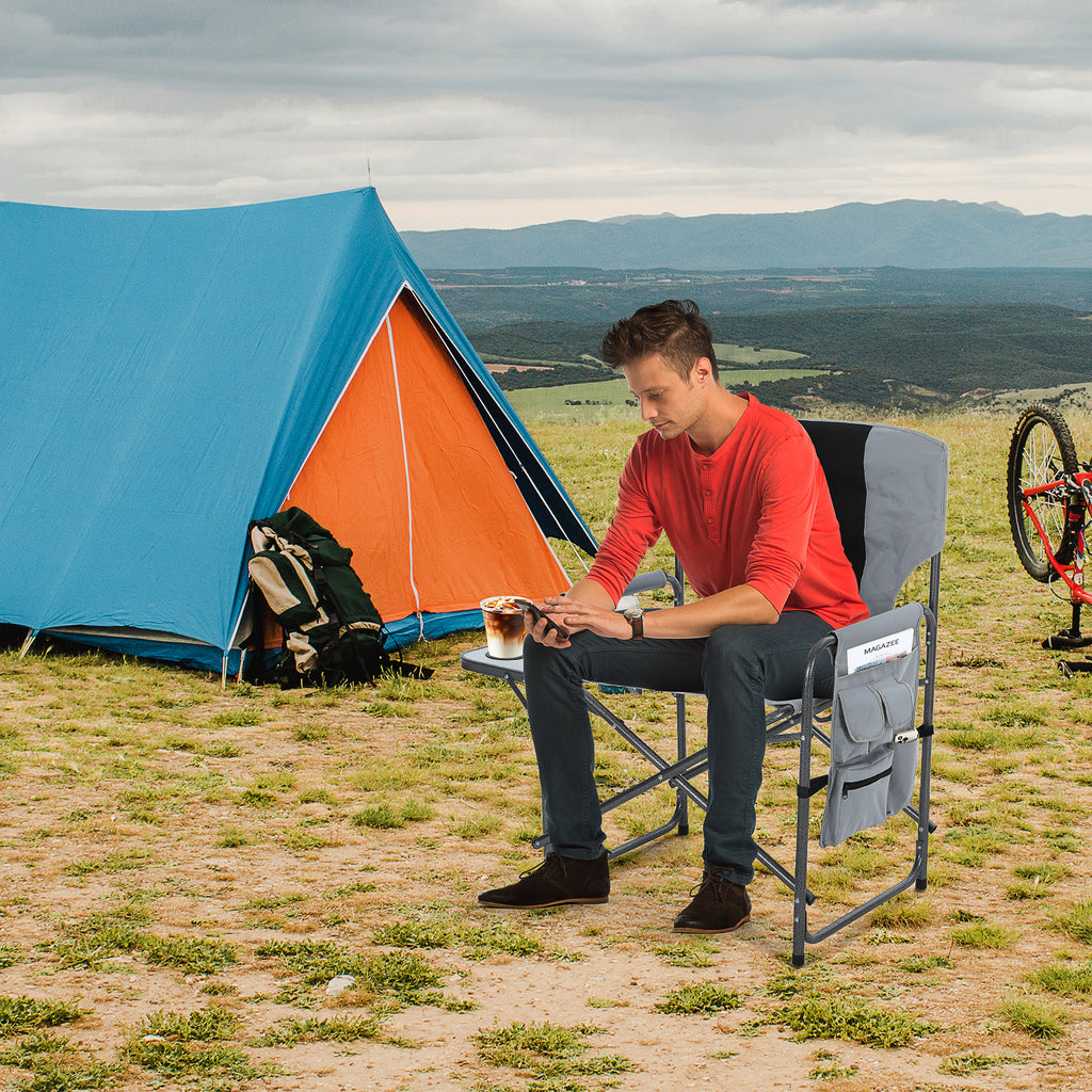 Nice C Lightweight Director's Chair, Foldable for Camping, Events &amp; Home 