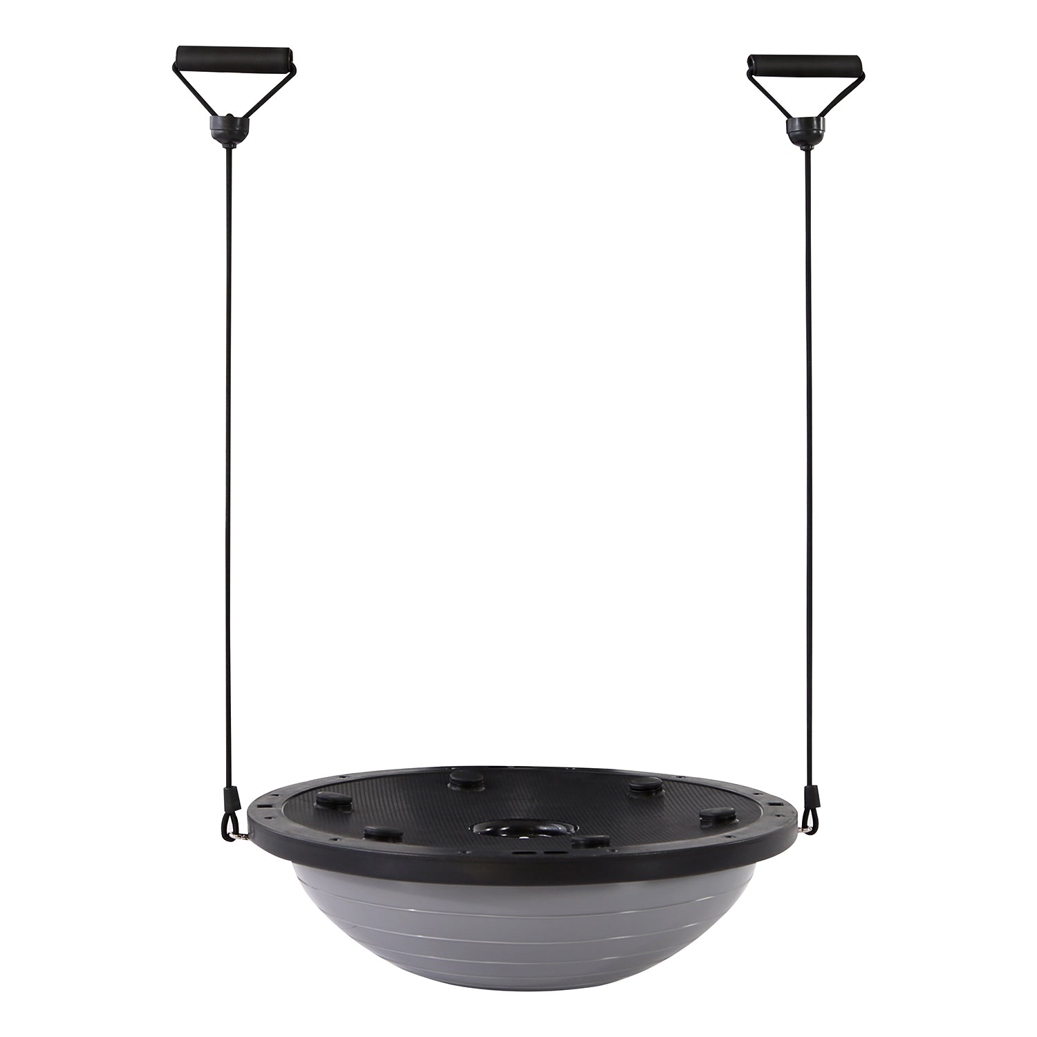 Nice C Balance Ball, Half Ball, Balance Ball, Exercise Workout Trainer, with Resistant Band, Strength Fitness Yoga with Bonus Foot Pump