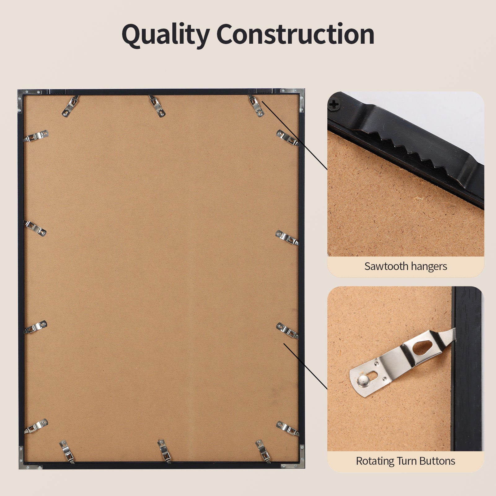 Nice C Jersey Frame Display Case, Jersey Frame With Photo Slots, Shirt Display Shadow Box, Signature Display Slot, 98% UV Protection, Football Basketball Soccer