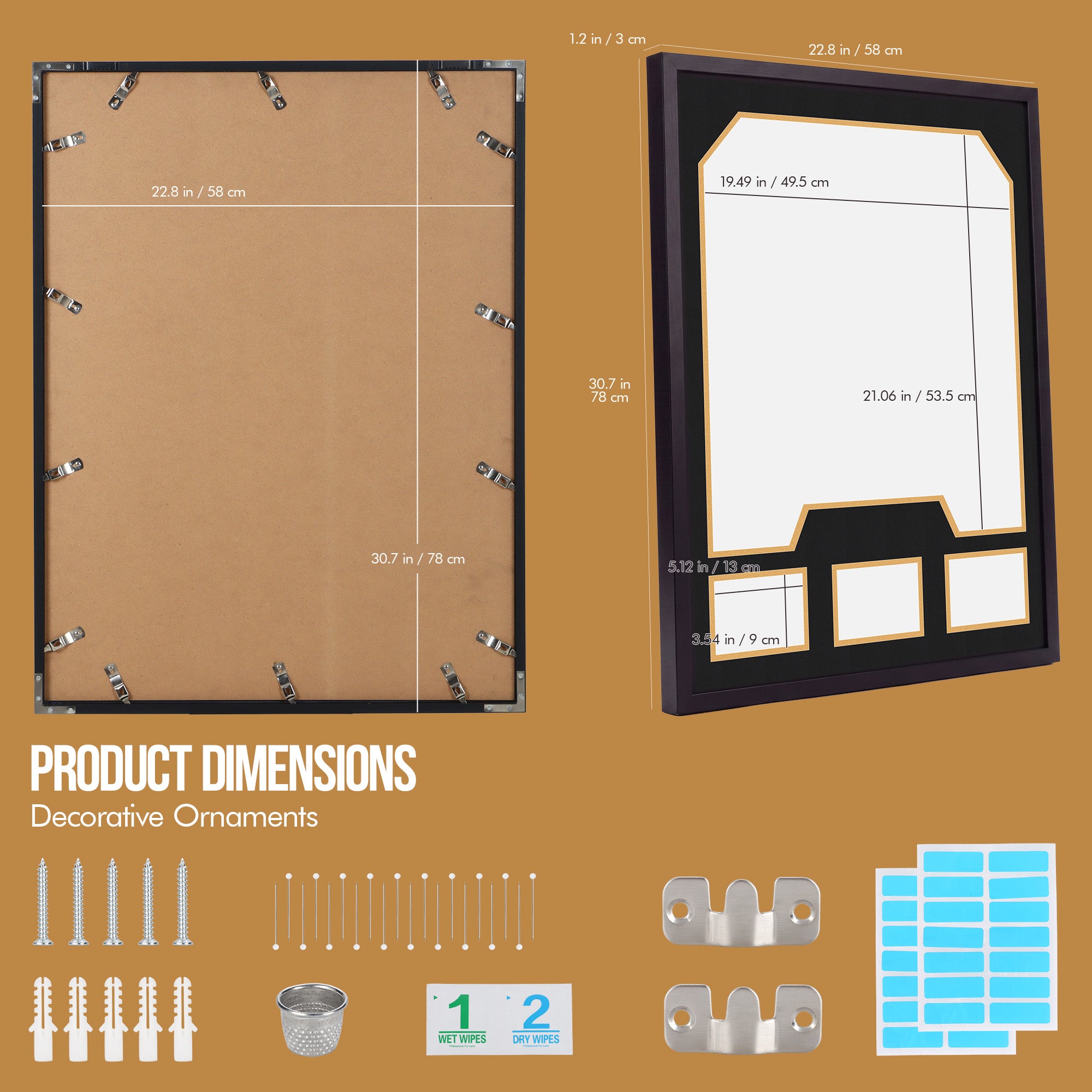 Nice C Custom Jersey Display Frame Case with 3 Photo Slots Customizable mat colors, Sweater T Shirt Frame, acrylic, wall-mounted shadow box, Baseball, Basketball, Football