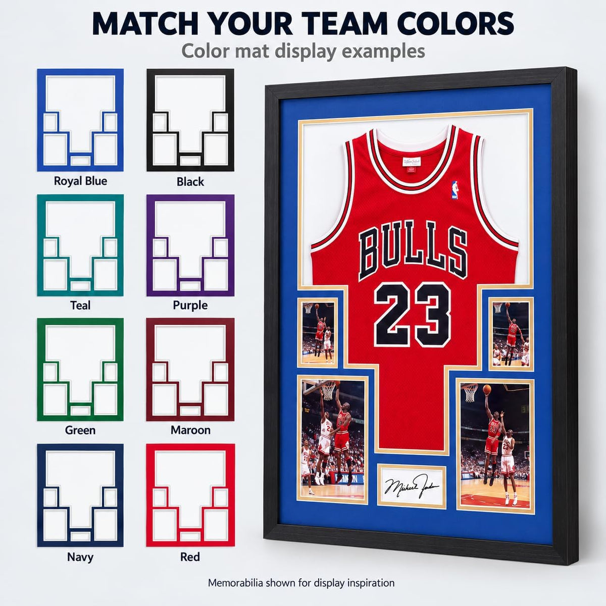 Nice C Custom Jersey Display Frame Case with 4 Photo Slots — photo 4