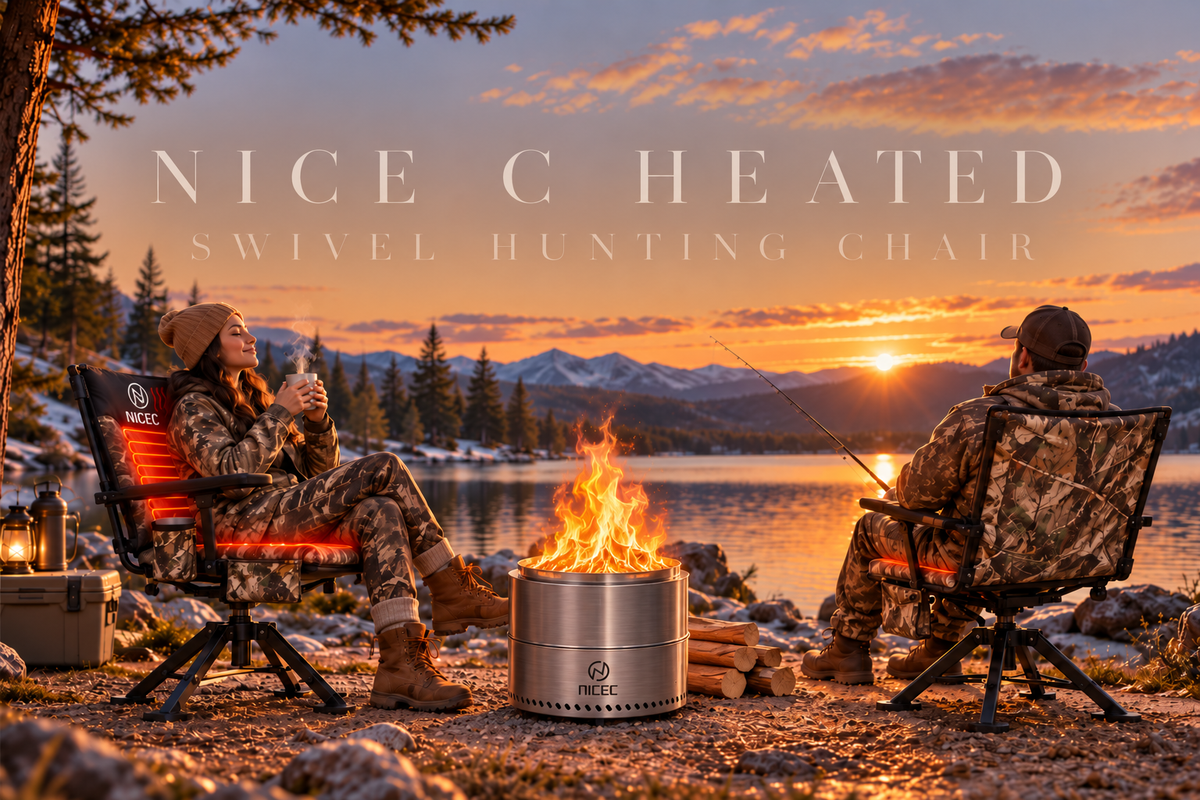 Nice C Heated Swivel Hunting Chair